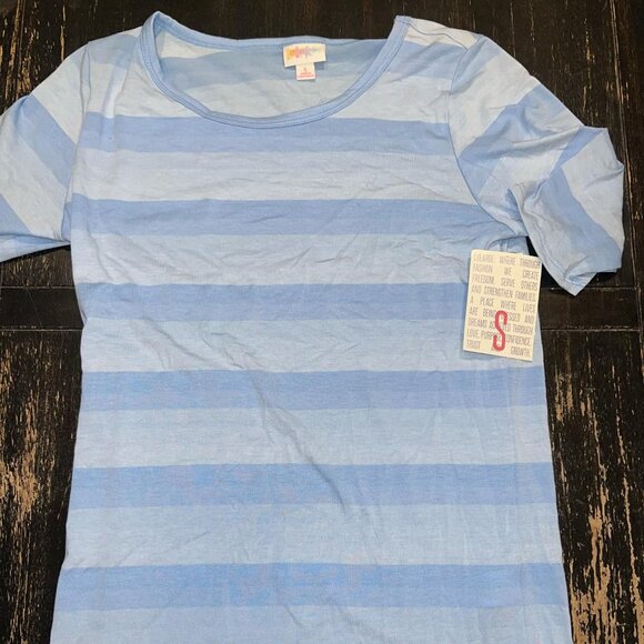 Blue Striped Layering Top - NWT - Picture 1 of 2